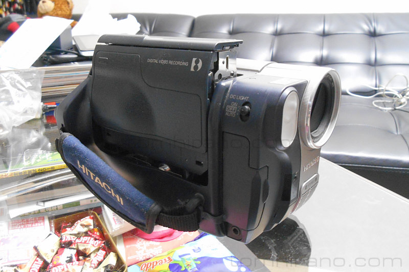 日立 8mm ビデオカメラ 分解してみた （デジタル8 対応機 D865