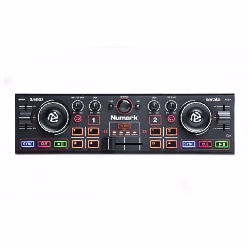 DJ2GO2 TOUCH | PORTABLE DJ CONTROLLER WITH AUDIO INTERFACE | Tom