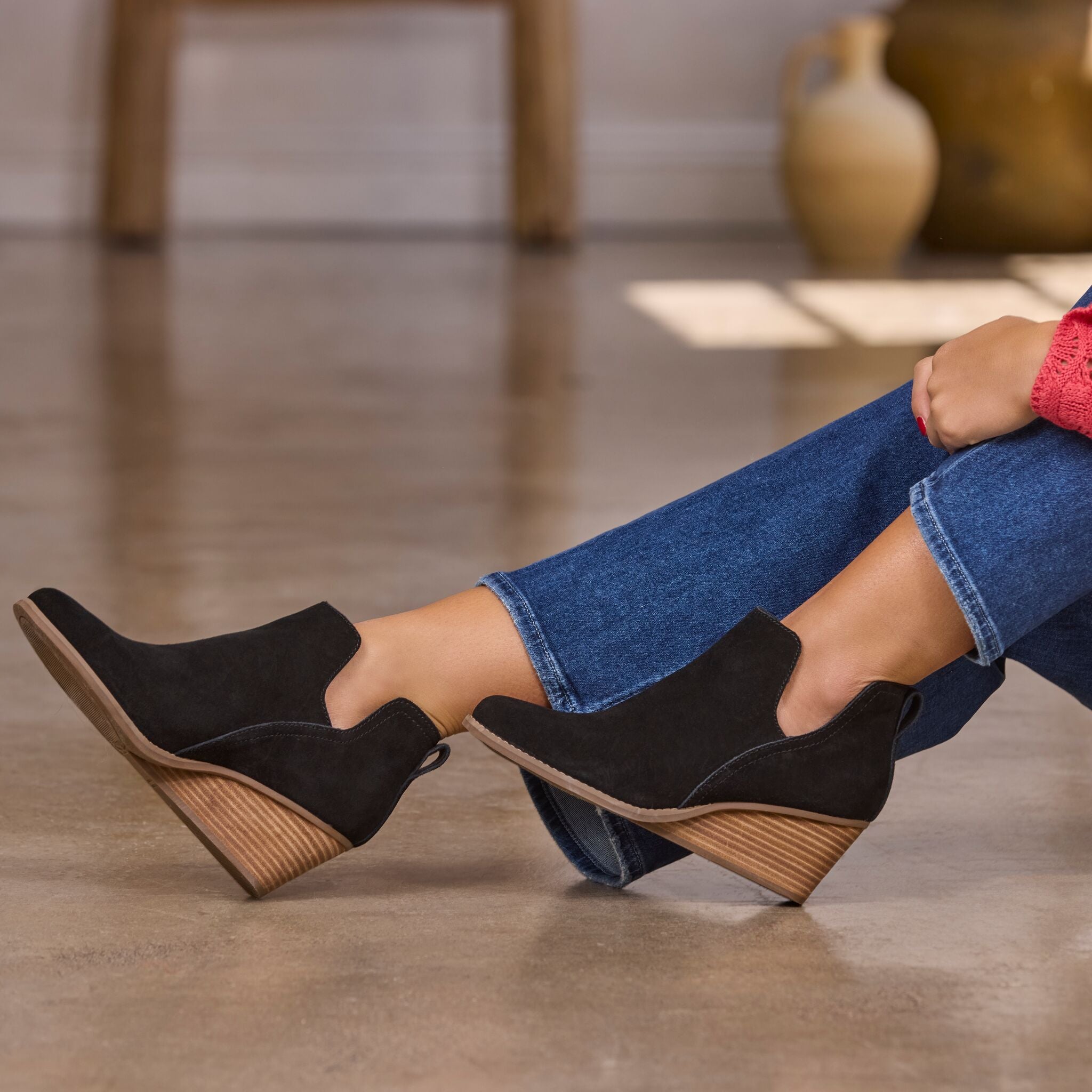 Gwen Ankle Boot in Black | TOMS – TOMS.com