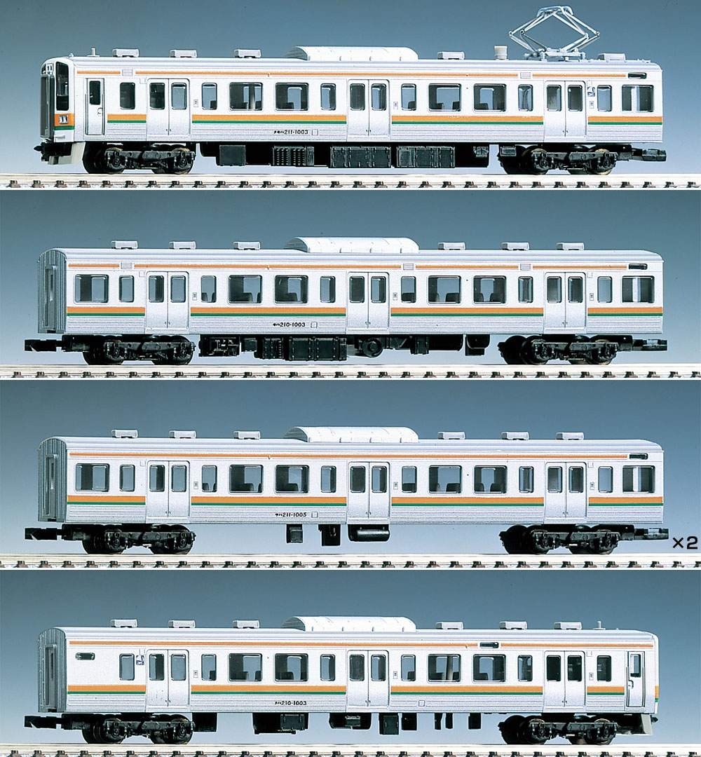 JR 211-1000系近郊電車（東北・高崎線）増結セットB｜製品情報｜製品