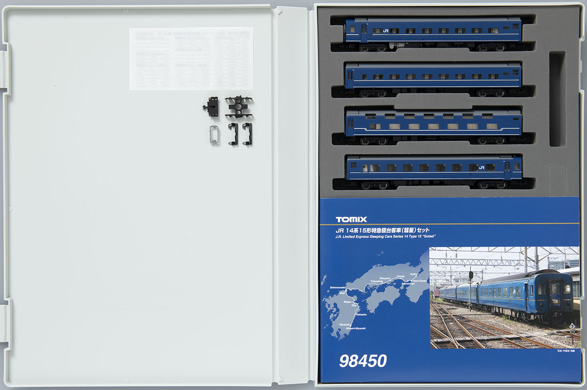 JR 14系15形特急寝台客車(彗星)セット｜製品情報｜製品検索｜鉄道模型