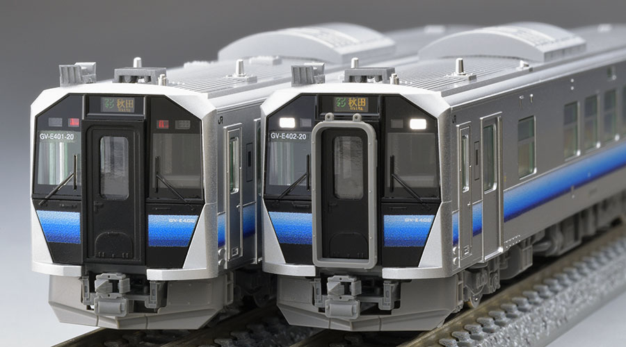 JR GV-E401・GV-E402形ディーゼルカー(秋田色)セット ｜製品情報｜製品