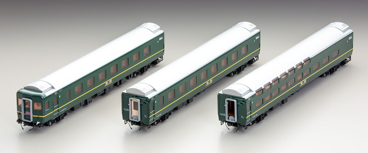 JR 24系25形特急寝台客車(トワイライトエクスプレス)増結セットB｜製品