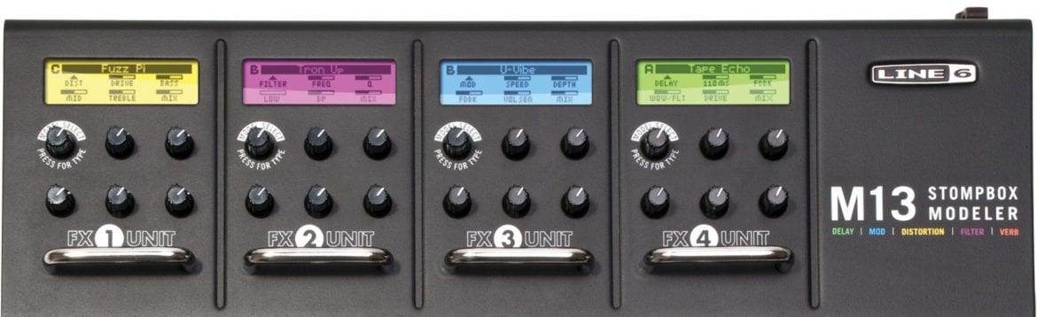 Line 6 M13 Stompbox Modeler - Tonebox.com