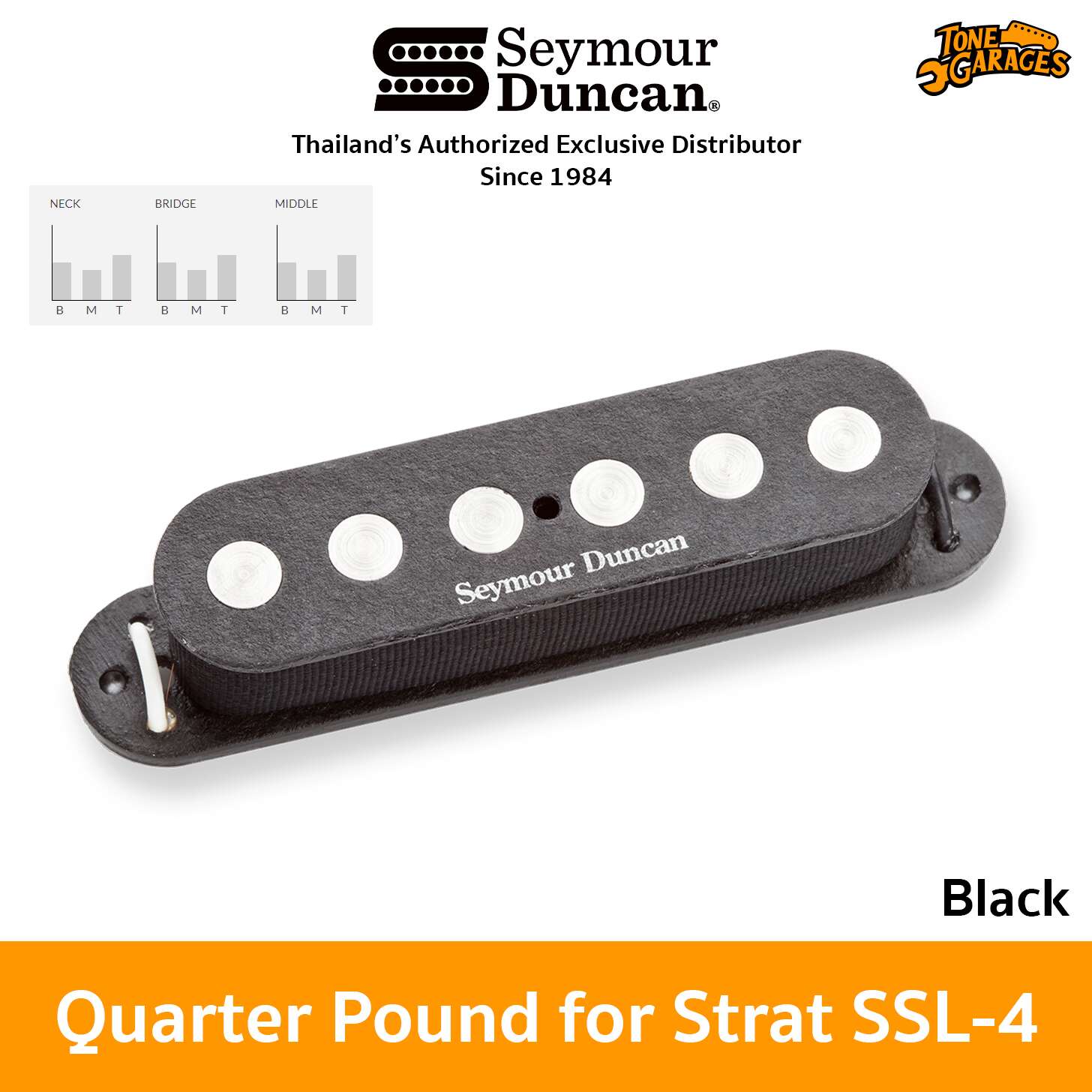 Seymour Duncan Quarter Pound Strat (SSL-4) – Tone Garages