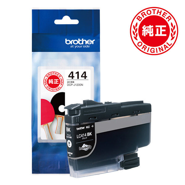 ブラザー LC414BK/C/M/Y 純正インクカートリッジ □4色セット - トナー