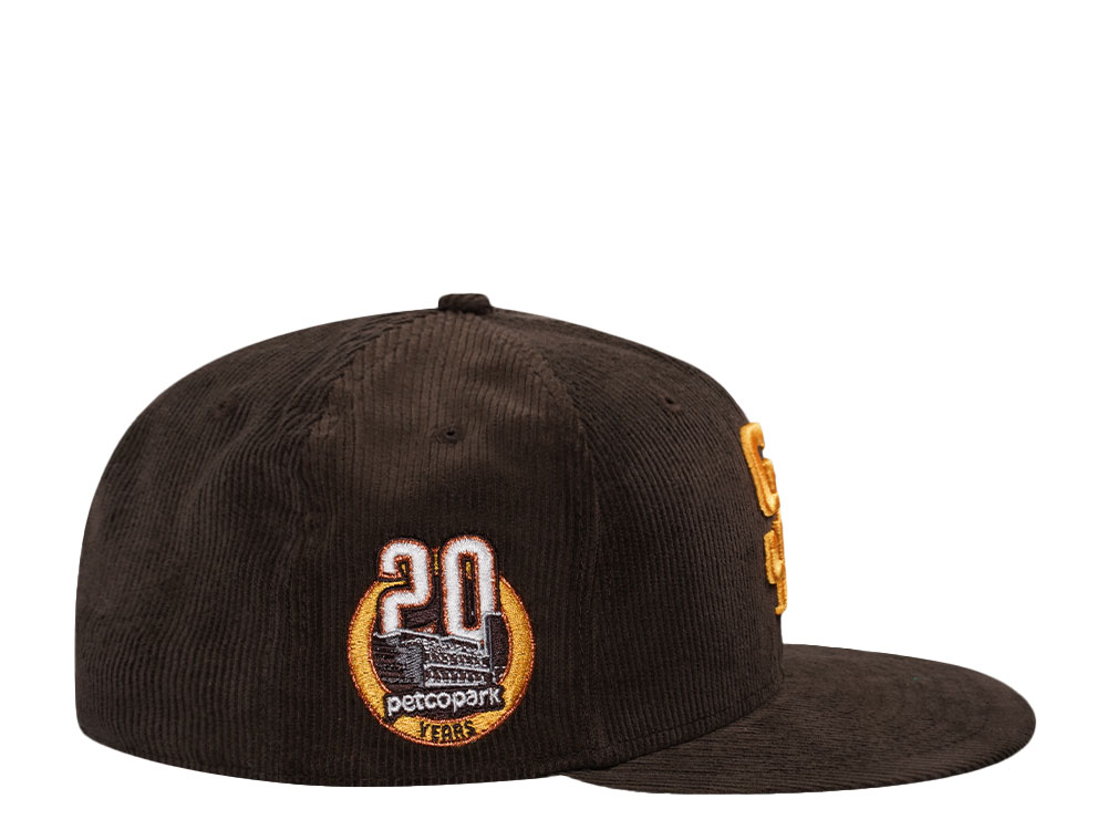 New Era San Diego Padres 20th Stadium Anniversary Corduroy