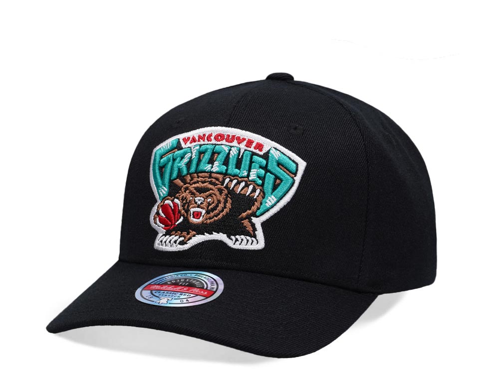 Mitchell & Ness Vancouver Grizzlies Black Hardwood Classic Red