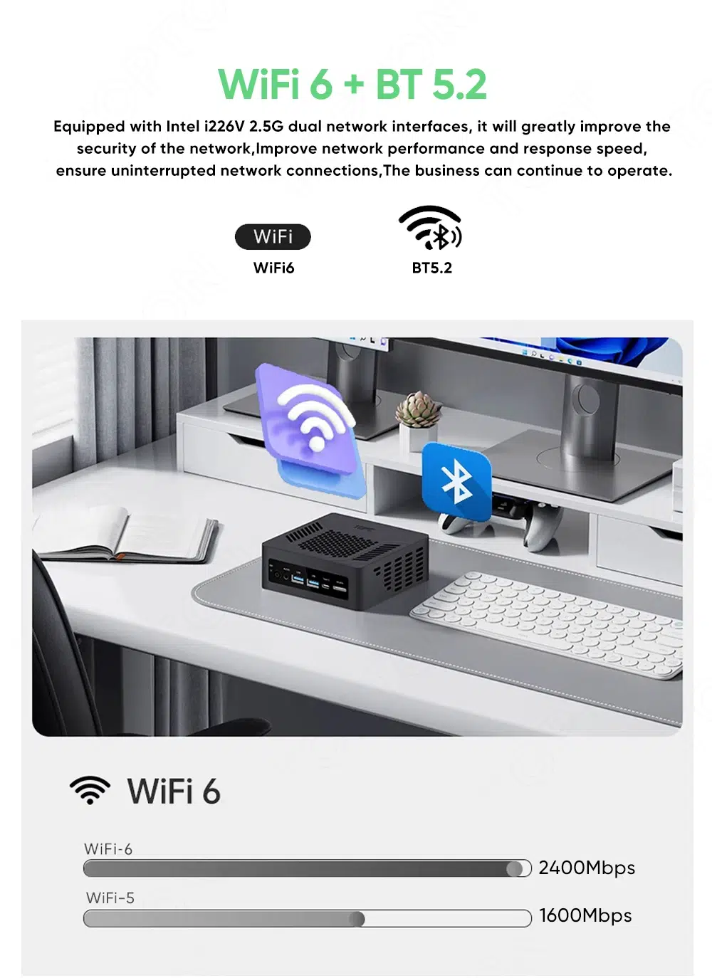 Topton Gaming Mini PC AMD Ryzen AI 9 HX 370 ES AI 7 H 350 ES