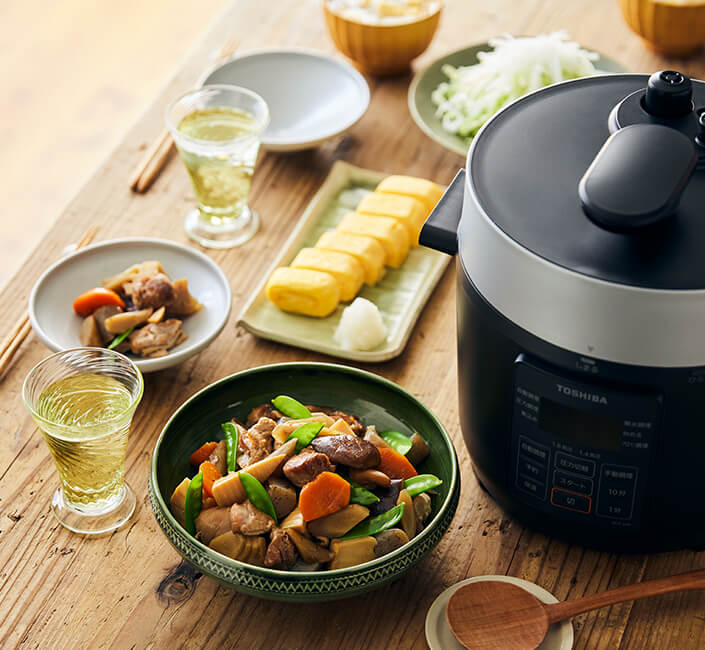 RCP-30R｜電気圧力鍋｜調理器具 - 東芝