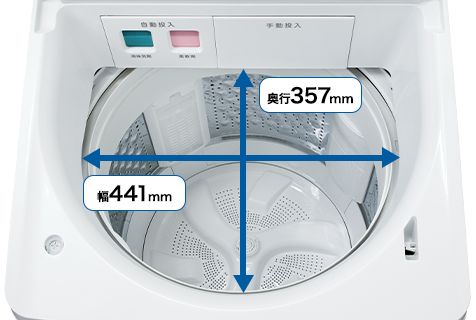 使いやすさを追求した新デザイン（AW-12DPB5、AW-10DPB5、AW-10DHB5