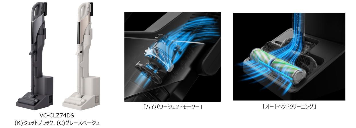 TORNEO cordless」史上最強の吸引力を実現した、自動ゴミ収集機能付き