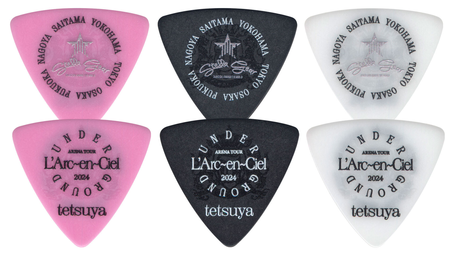 L'Arc-en-Ciel ARENA TOUR 2024 UNDERGROUND tetsuyaピックがSTELLA