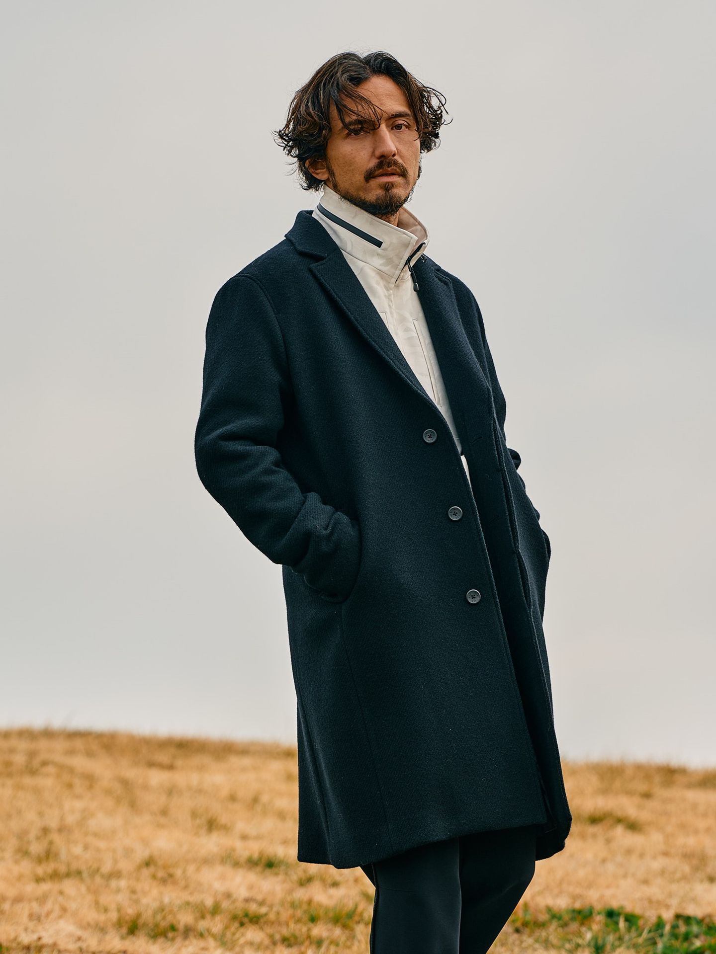 wjk - 【予約品】 classical chester coat / コート / ブラック | BRYAN