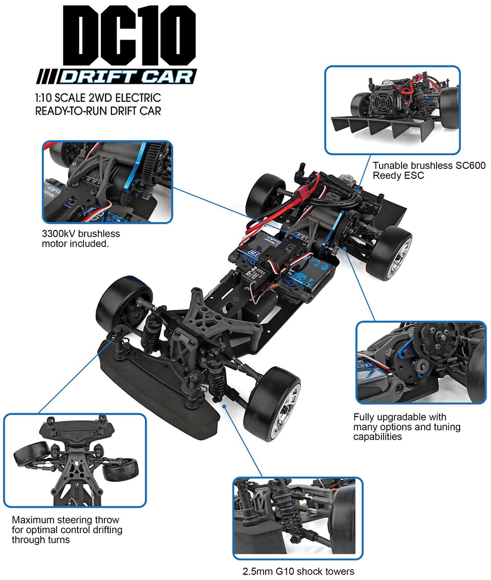 AS30133 DC10 Drift RTR 【工場組立完成済み】 [AS30133] - 96,250円
