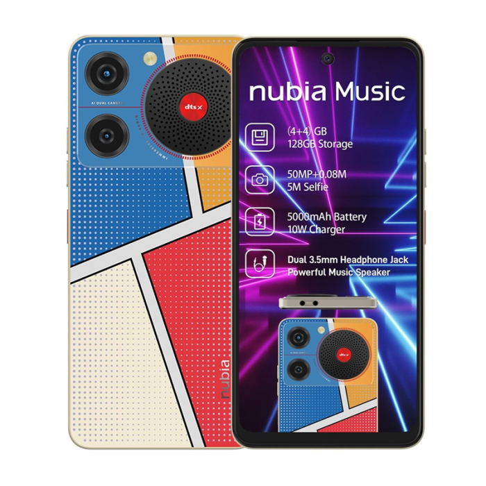 Nubia Music Pop Art 4G Dual Sim 128GB