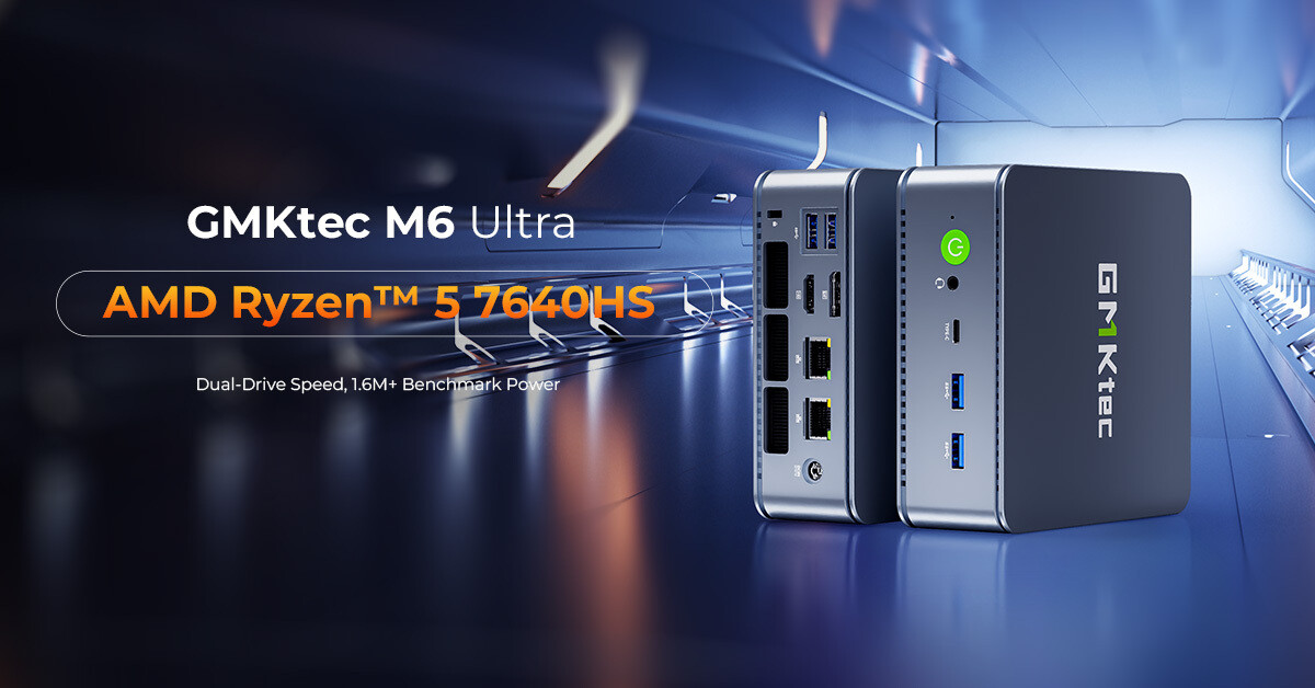 GMKtec Launches NucBox M6 Ultra Mini PC with AMD Ryzen 5 7640HS
