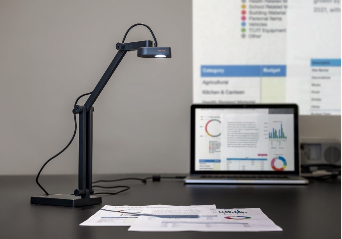 IPEVO V4K PRO 超高解像度USB書画カメラ｜テックウインド株式会社