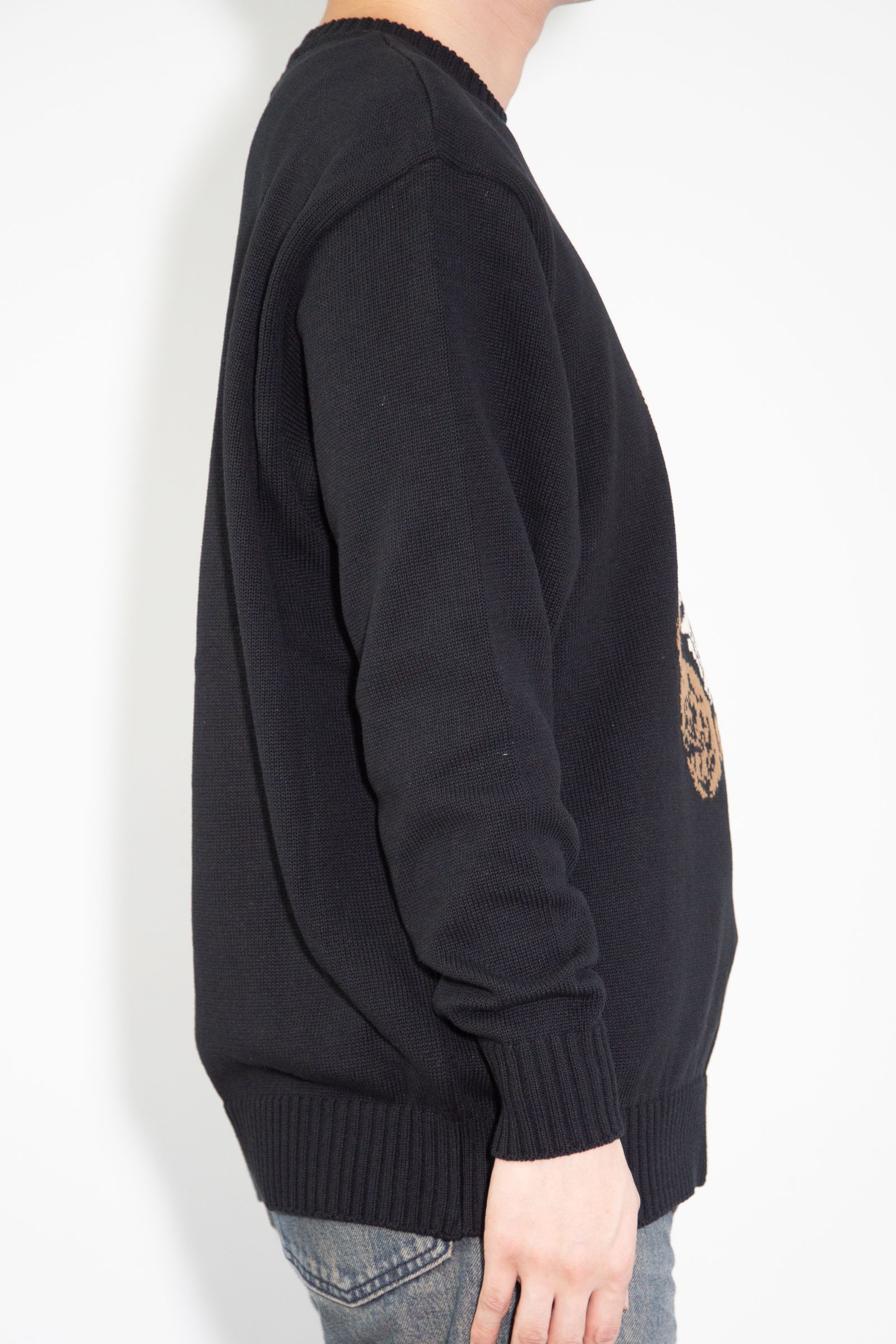 HYSTERIC GLAMOUR - HYSTERIC TEDDY FLYING Vジャカード セーター