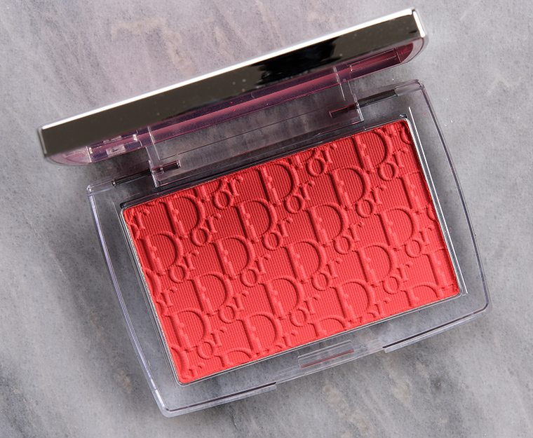 Dior Cherry (015) Rosy Glow Blush Review & Swatches