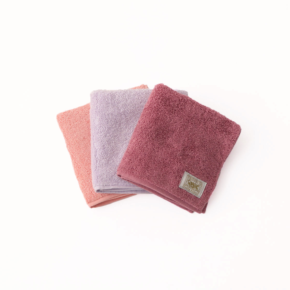 超甘撚りタオルハンカチ3枚セットB(FREE -): ギフトセット