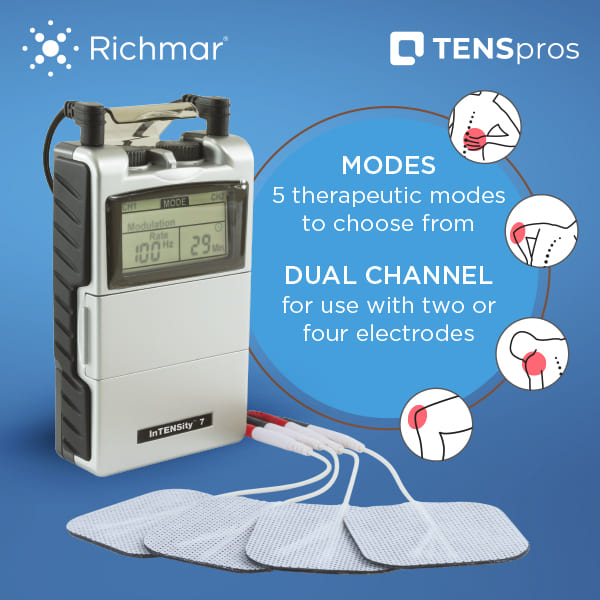 InTENSity 7 Digital TENS Stimulator (Drug-Free Pain Relief)