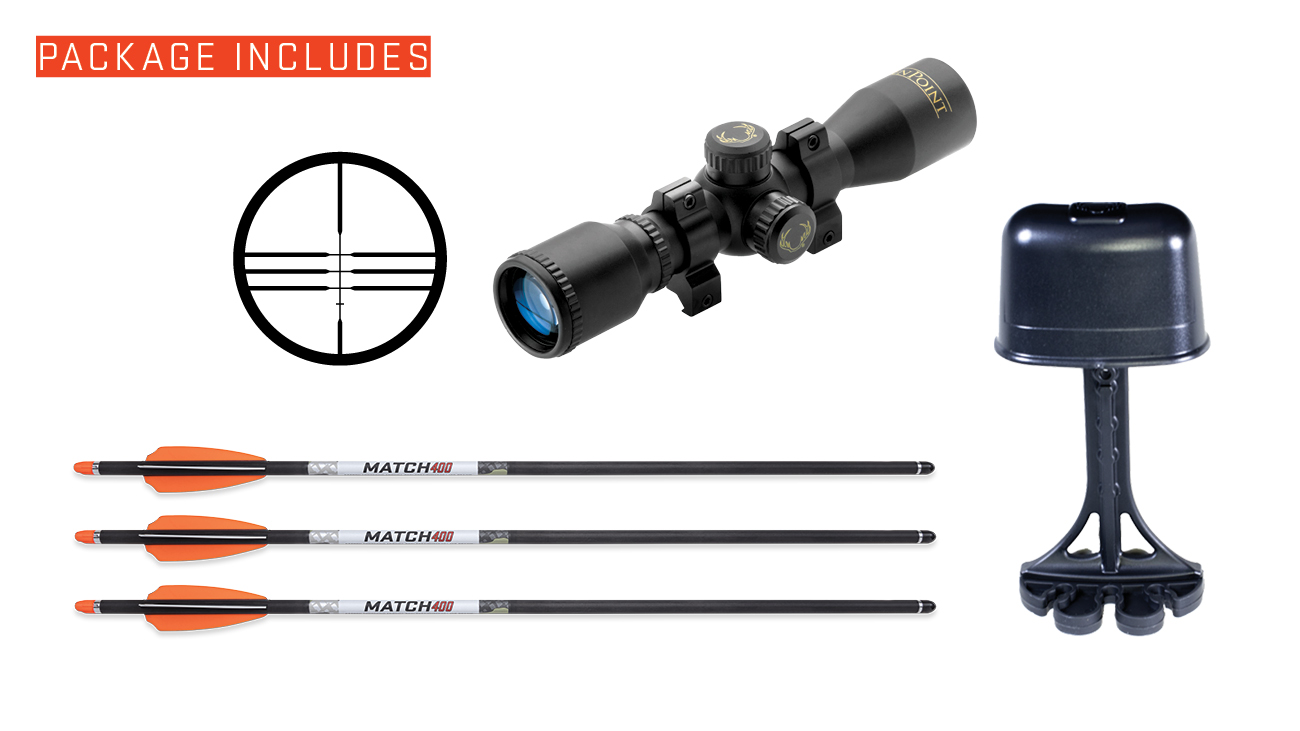 Wicked Ridge RDX 400 Crossbow | Shorter & Faster