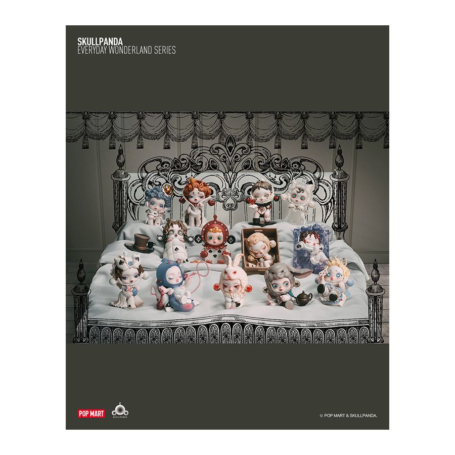 TESOLIFE特搜商城 POPMART SKULLPANDA EVERYDAY WONDERLAND SERIES