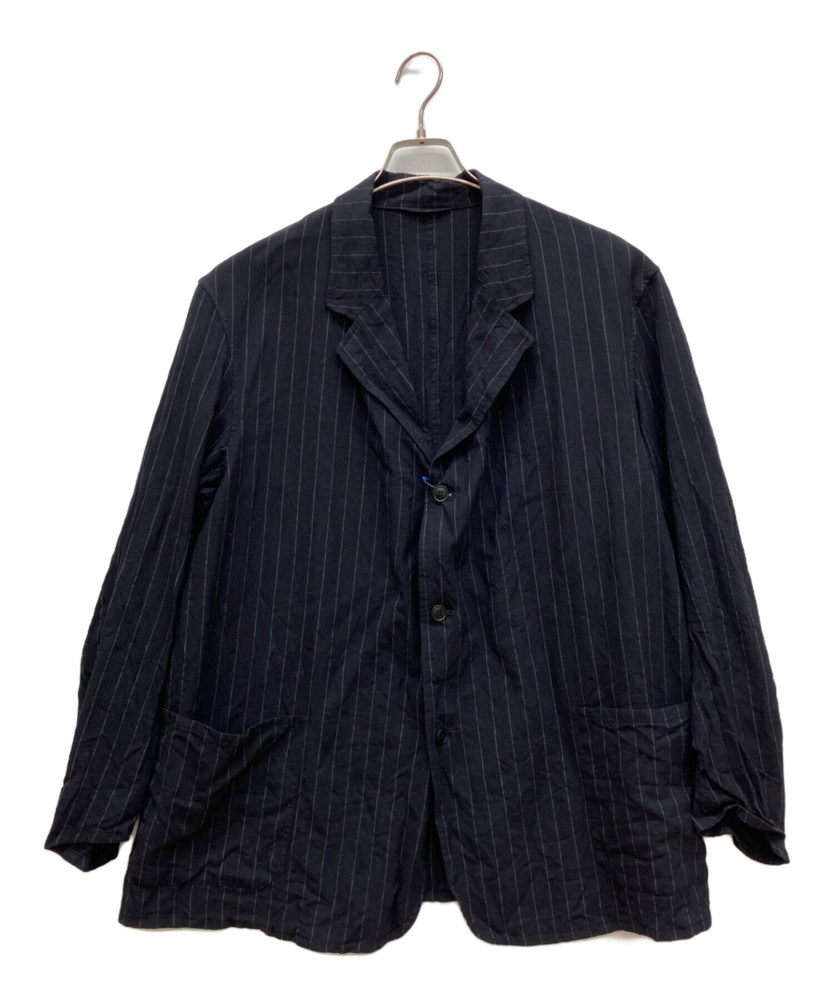 COMOLI / コモリ】23SS 3Bウールストライプテーラードジャケット