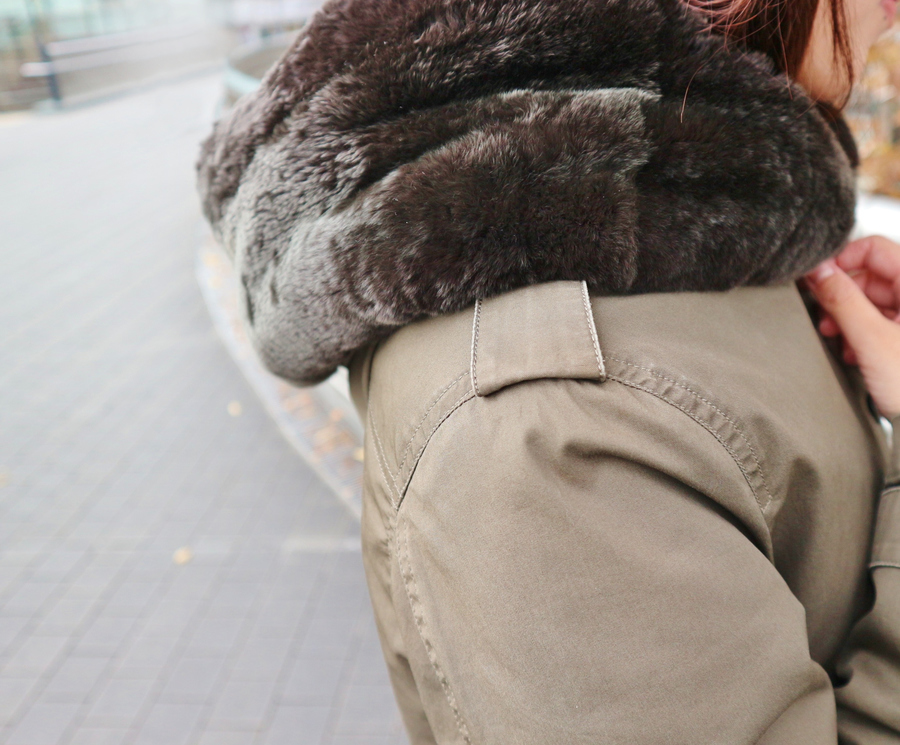 WOOLRICH／ウールリッチ】ラッビットファーが暖かみのある万能モッズ