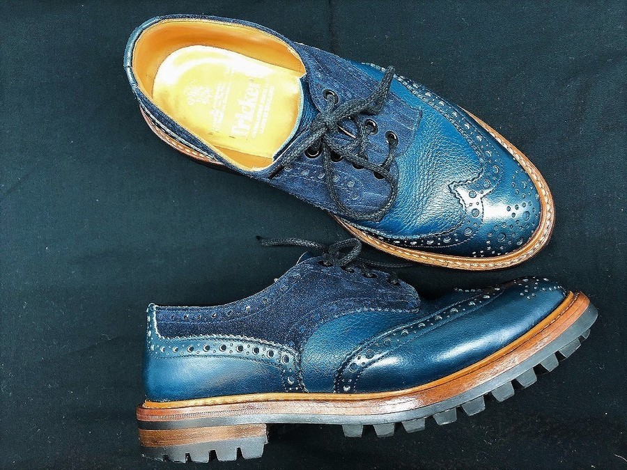 Tricker`s/トリッカーズ】ネイビーカラーのウイングチップ!![2019.05