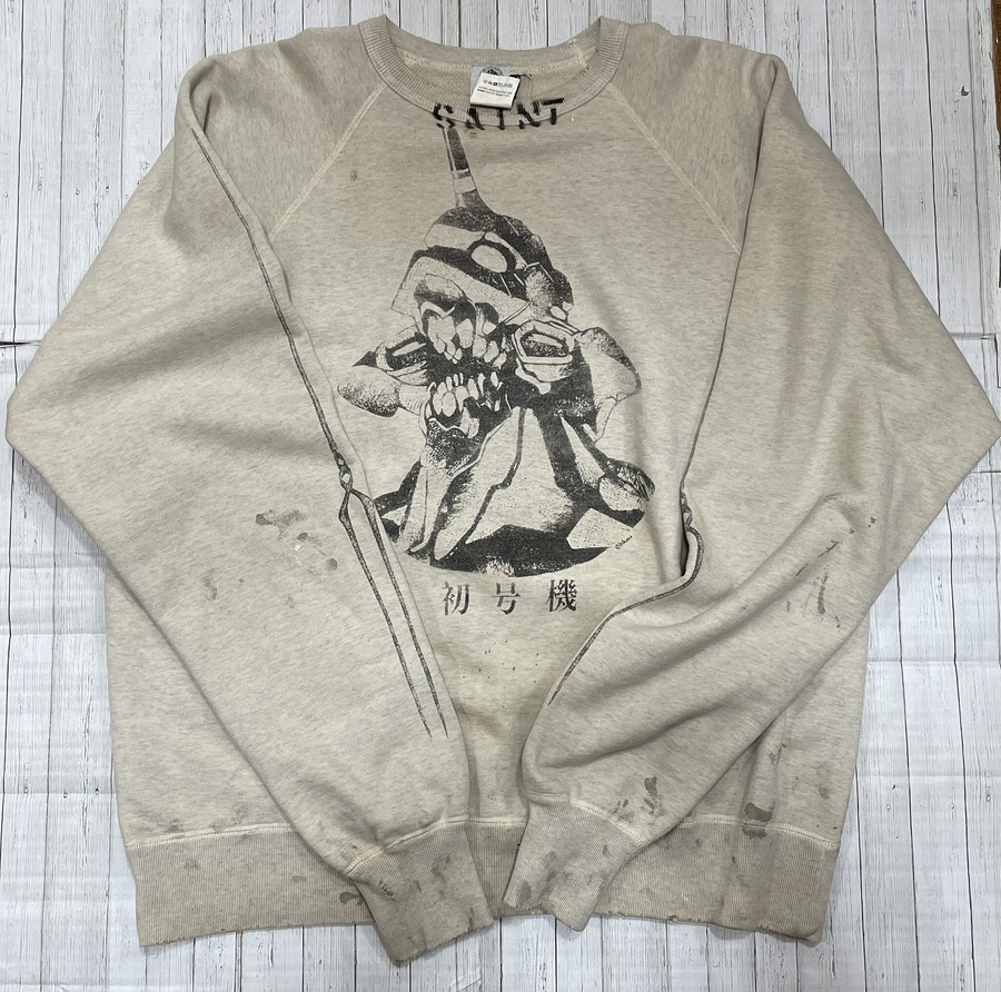 SAINT MICHAEL×RADIO EVA/セントマイケル×ラジオ エヴァ】スウェット