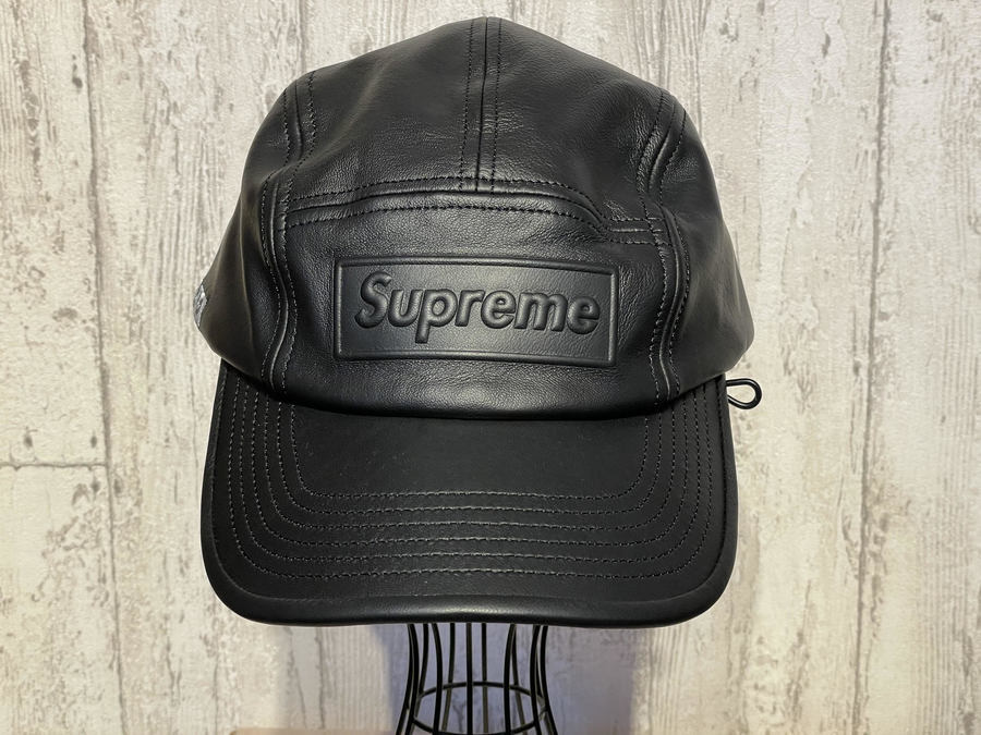 supreme/シュプリーム】GORE-TEX Leather Camp Capが買取入荷[2022.05
