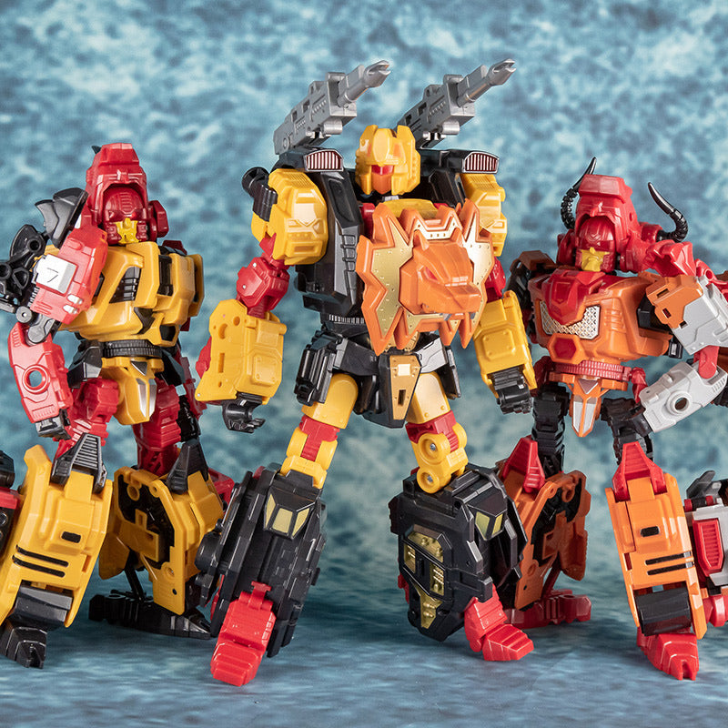 Loose Pack】JB Jinbao OS Combiner Predaking (Oversized MMC Feral