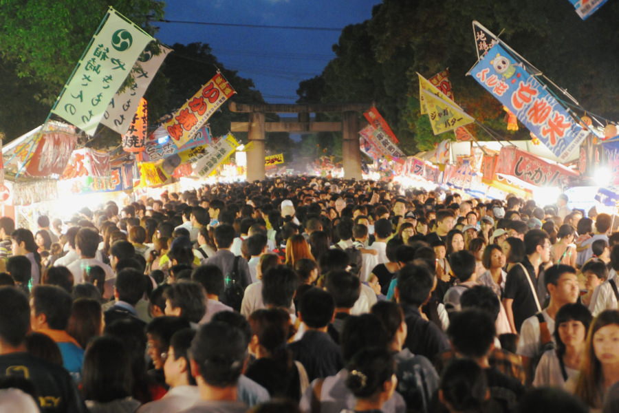 筥崎宮放生会（はこざきぐうほうじょうや） | たびらい