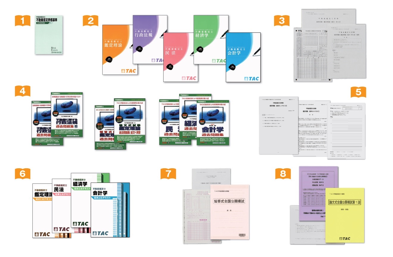 オリジナル教材 | 不動産鑑定士｜資格の学校TAC[タック]