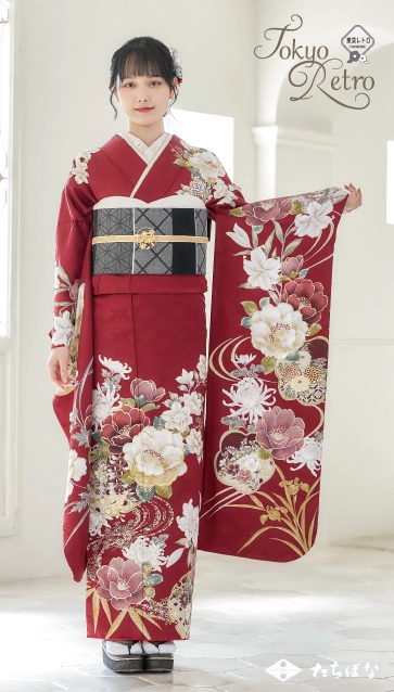 松本恵莉紗ちゃん”着用の振袖-赤｜成人記念の新作振袖ご紹介
