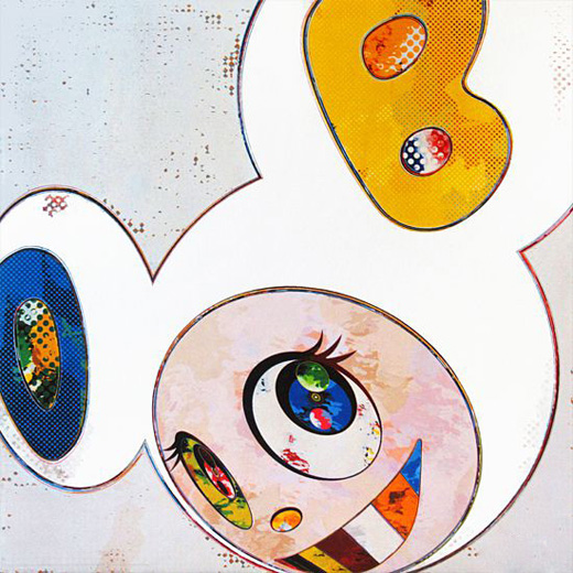 And Then x 6 (白 スーパーフラットメソッド、耳が青と黄色)And Then x