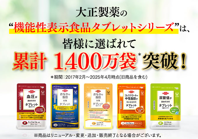 コレステロールや中性脂肪が気になる方のタブレット(粒タイプ)│【公式