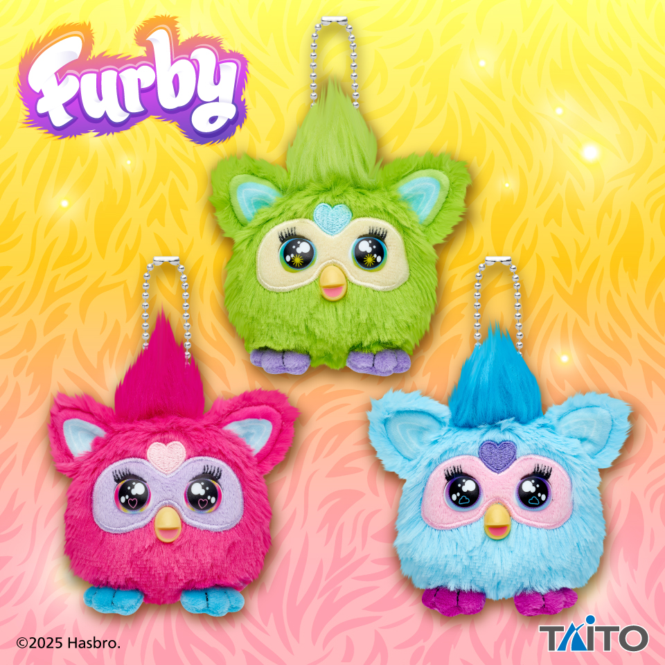 Furby レトロファービー ぬいぐるみマスコット 全3種 3セット