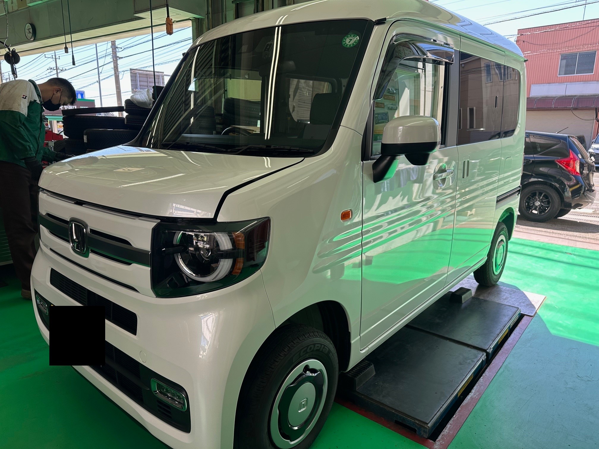 ホンダ N-VAN RSRダウンスプリング Ti2000 取付 | 店舗おススメ情報