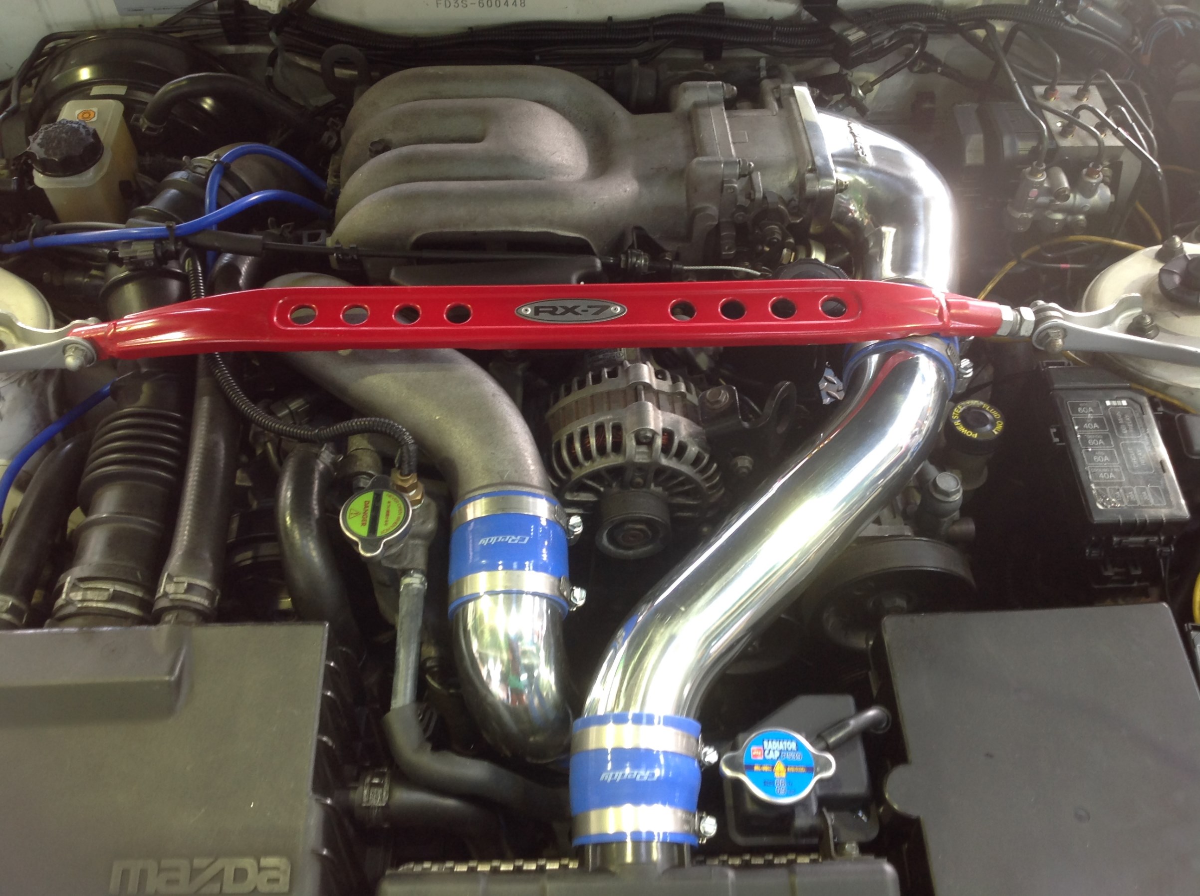 RX-7にインテークパイプを付けました | 店舗おススメ情報 | タイヤ館