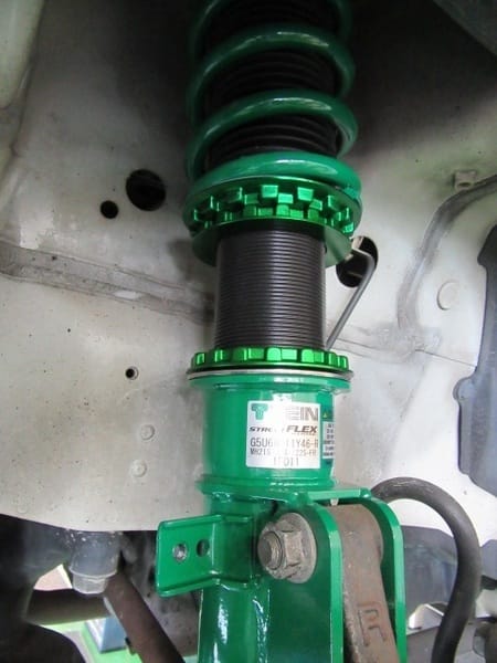 ワゴンR MH21S テインストリートフレックス車高調 取り付け | 店舗お