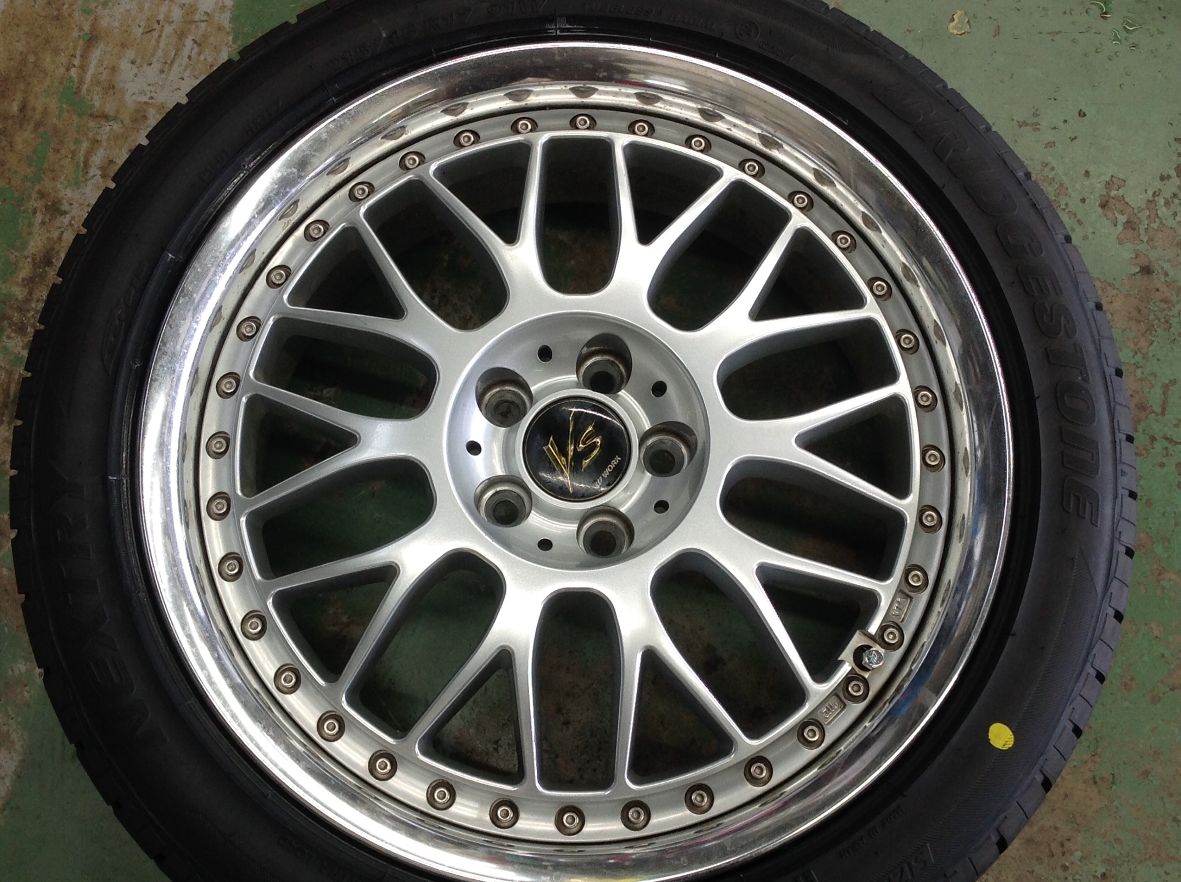 WORK VS–XX タイヤ組み換え | 店舗おススメ情報 | タイヤ館 294