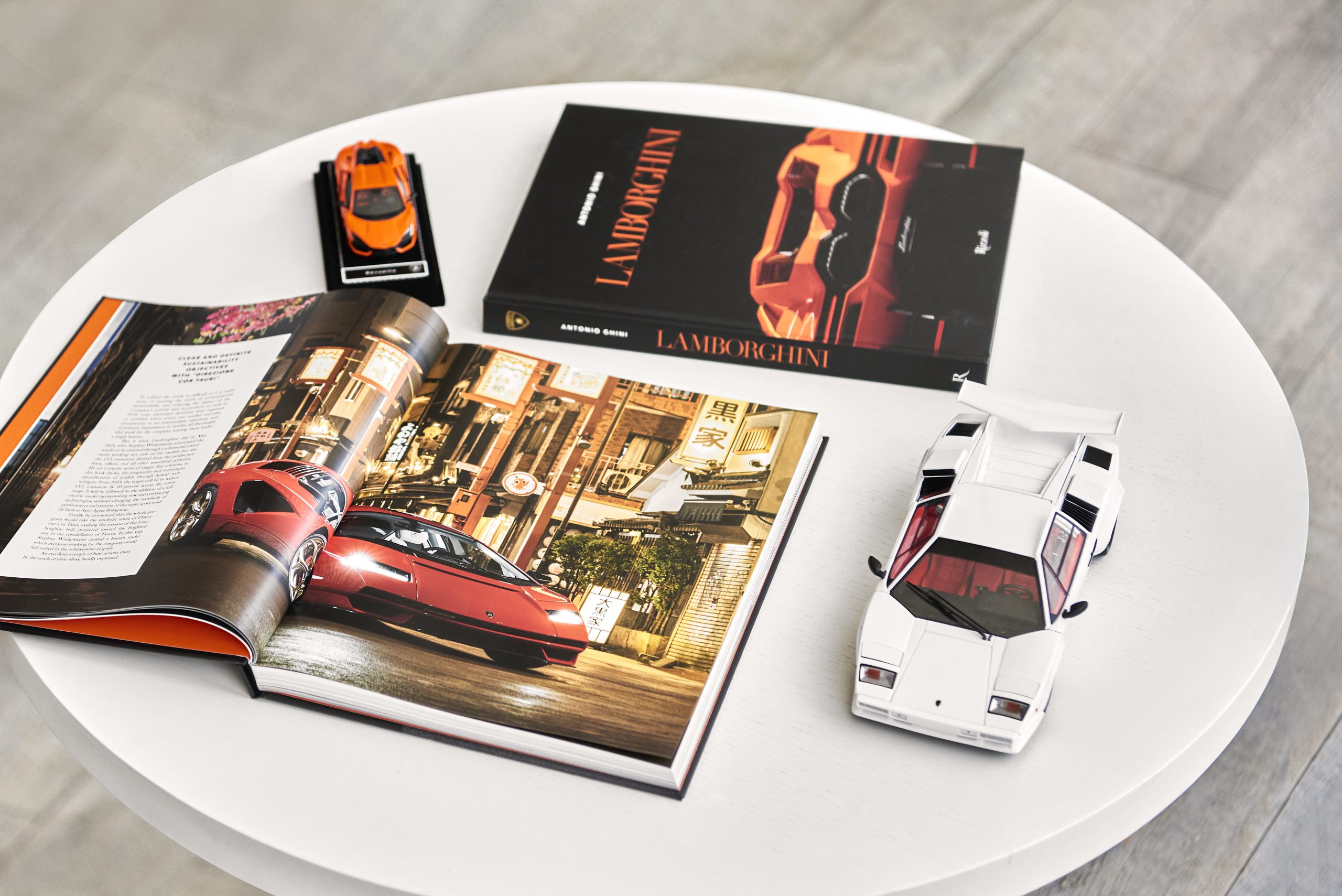 Sixty years of history in the book “LAMBORGHINI” published by