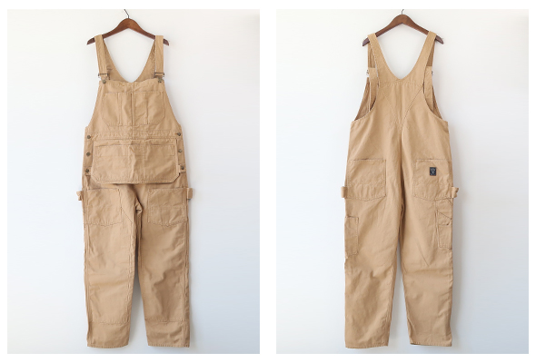 South2 West8 - Overalls - 11.5oz Cotton Canvas - CHESTNUT サウス2