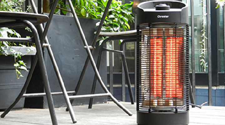 赤外線ヒーター サラマンダー |足元を暖めるのに最適な置き型