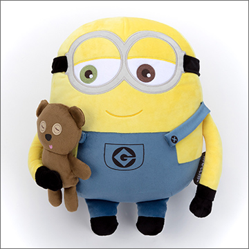 ミニオンズ／Mocchi-Mocchi- ぬいぐるみM／ボブ＆ティム｜商品情報