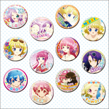 プリパラ トレーディング缶バッジ2｜商品情報｜タカラトミーアーツ