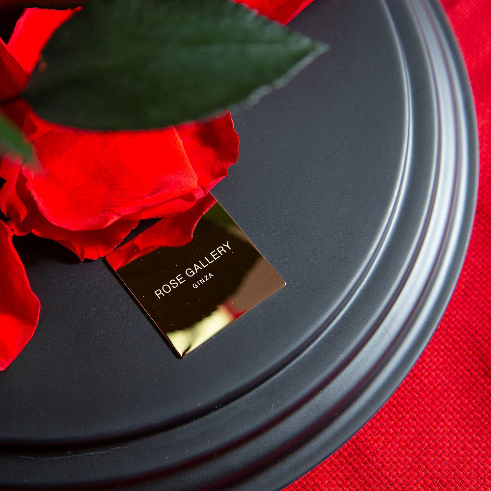 プリザーブドフラワー ベルローズ・ダイヤモンドエディション 1輪